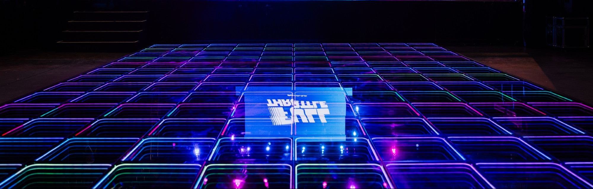 neon led dance floor